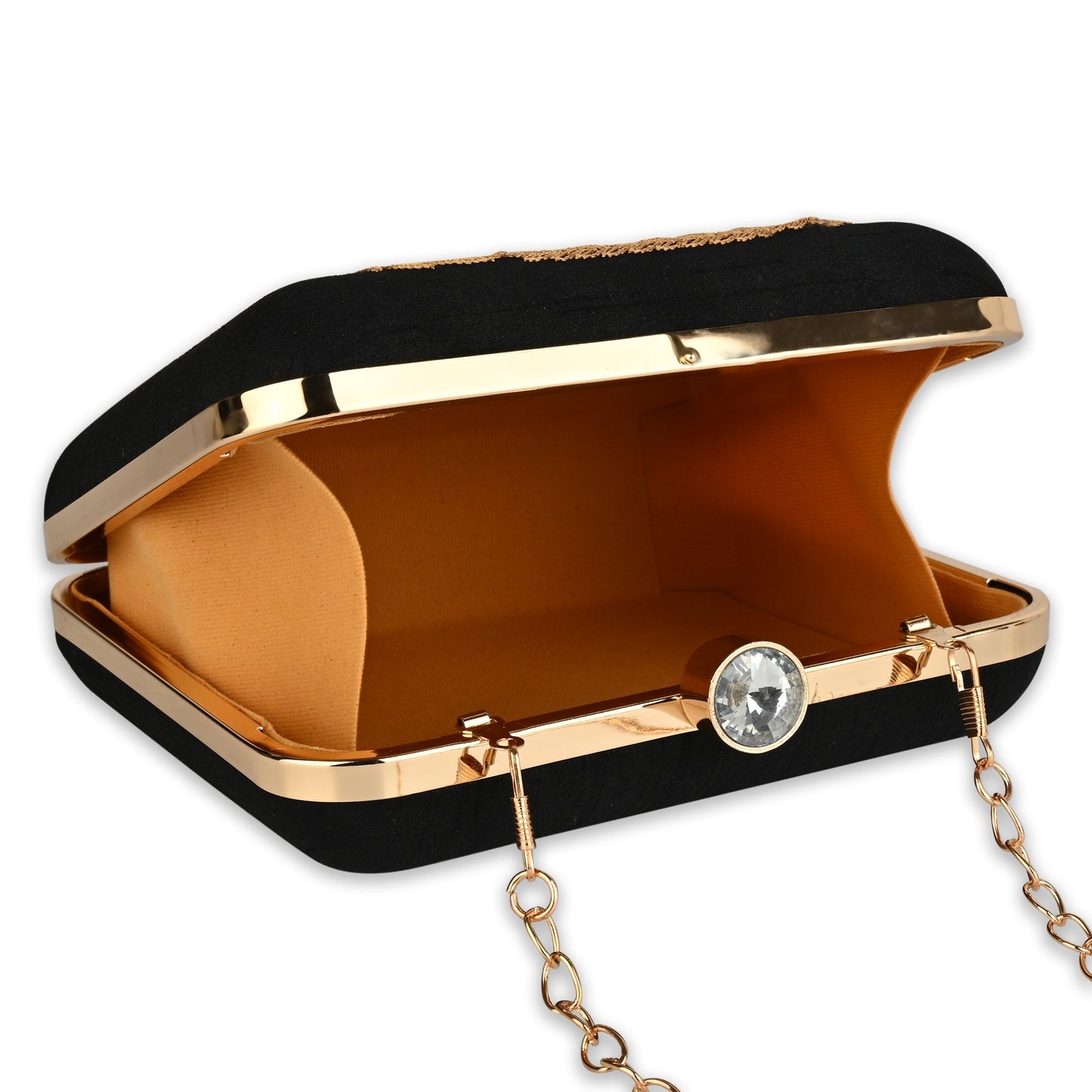 Elephant Whisper Women's Evening Clutch Ladies Party Wedding Round Purse Bag
