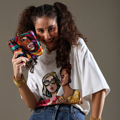 Swagwali – Bold & Colorful Pop Art Clutch for Every Diva