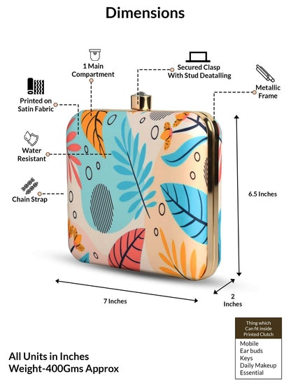 Leaf It Girl – Tropical Vibe Clutch for Your Fresh Fashion Days