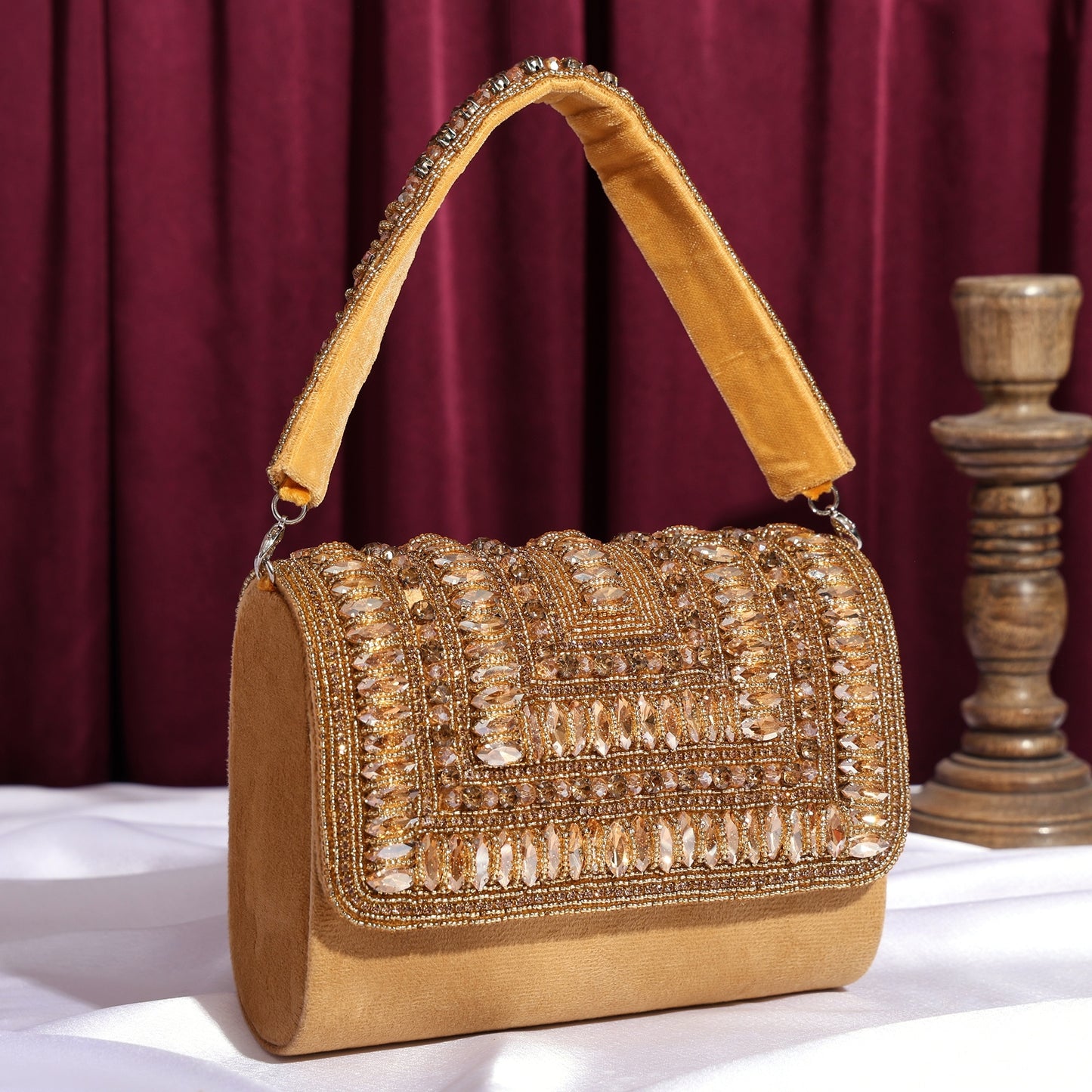 Zari Flap Bags for Women | Women's Handbags | Stylish | Travel & Office Use | Purse and Wallet