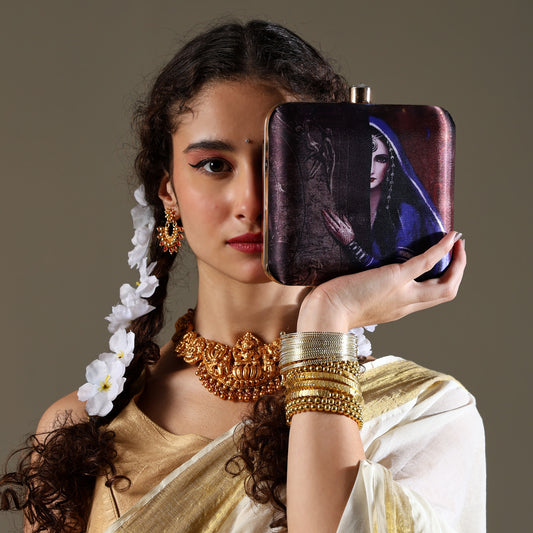 Naazneen – Ethnic Art Clutch for Royal & Festive Looks