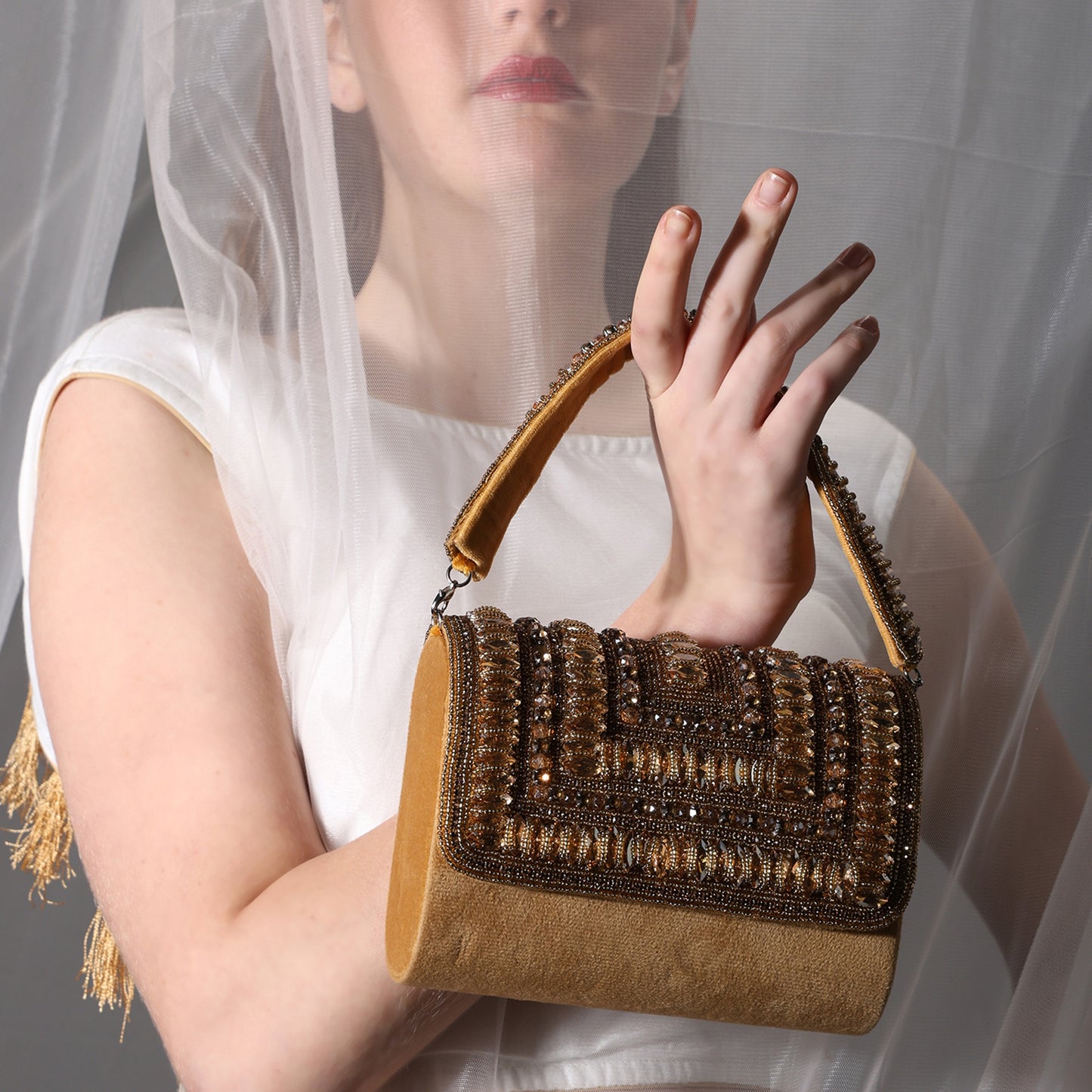 Zari Flap Bags for Women | Women's Handbags | Stylish | Travel & Office Use | Purse and Wallet